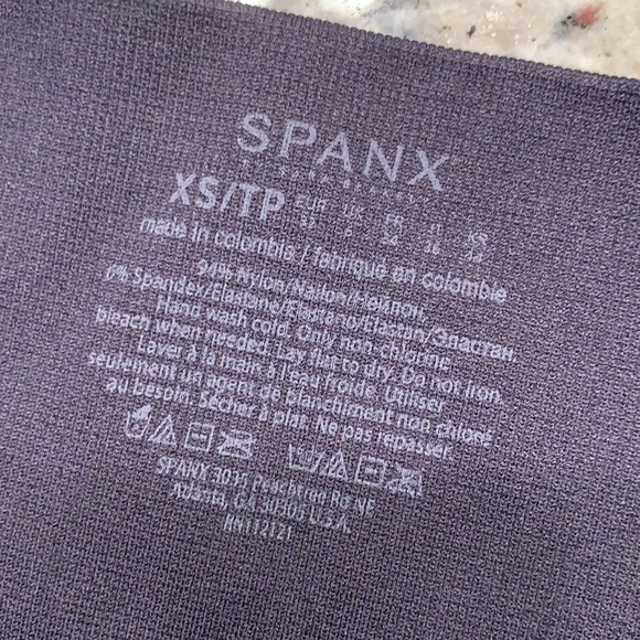 New SPANX Look at me Now Camo Leggings Cropped XS - Picture 7 of 7